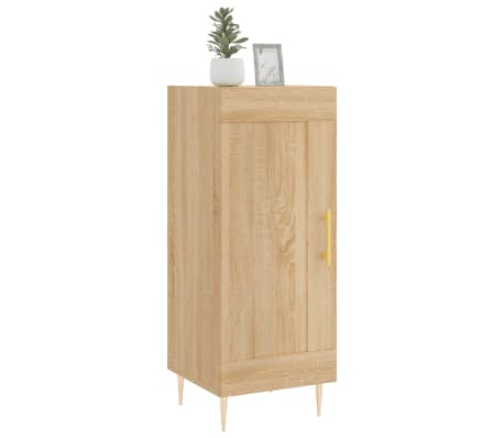 vidaXL Ντουλάπι Sonoma Δρυς 34,5x34x90 εκ. από Επεξεργασμένο Ξύλο