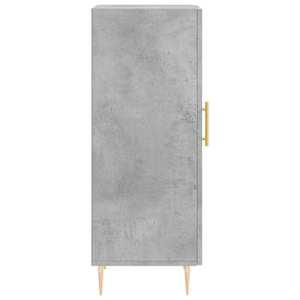 Příborník betonově šedý 34,5 x 34 x 90 cm kompozitní dřevo - obrázek 7