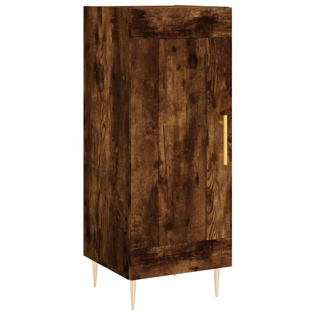 vidaXL Příborník kouřový dub 34,5 x 34 x 90 cm kompozitní dřevo