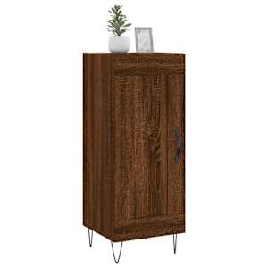 vidaXL Sideboard Braun Eichen-Optik 34,5x34x90 cm Holzwerkstoff