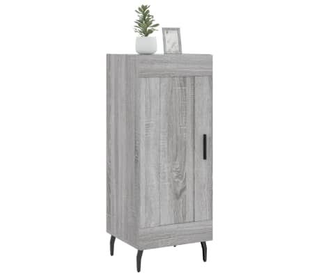 vidaXL Sideboard Grey Sonoma 34.5x34x90 cm Engineered Wood