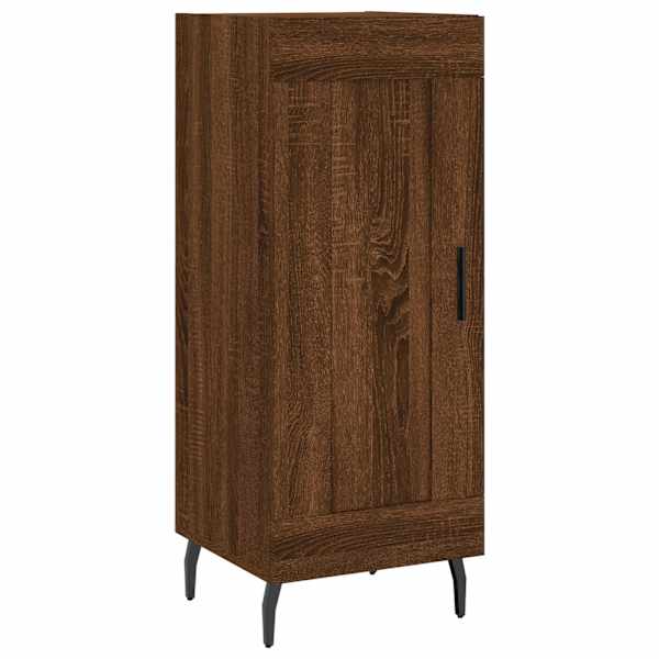 vidaXL puhvetkapp, pruun tamm, 34,5 x 34 x 90 cm, tehispuit