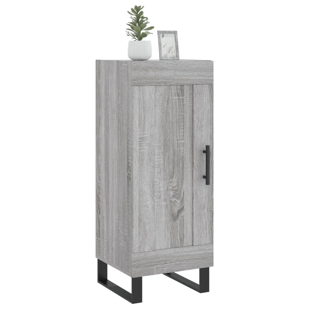 Thumbnail - vidaXL Sideboard Grau Sonoma 34,5x34x90 cm Holzwerkstoff
