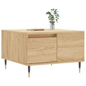 Konferenční stolek dub sonoma 55x55x36,5 cm kompozitní dřevo - obrázek 3