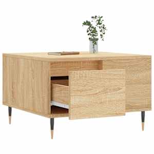 Konferenční stolek dub sonoma 55x55x36,5 cm kompozitní dřevo - obrázek 4