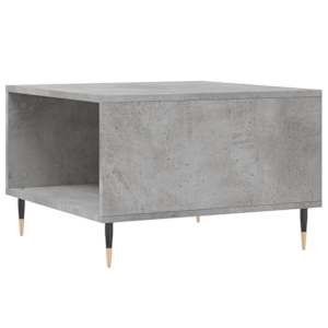 Konferenční stolek betonově šedý 55x55x36,5 cm kompozitní dřevo - obrázek 8