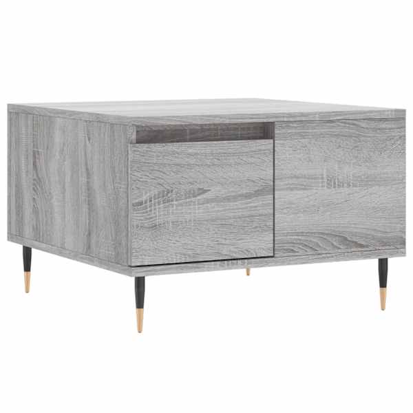 vidaXL kohvilaud, hall Sonoma, 55 x 55 x 36,5 cm, tehispuit