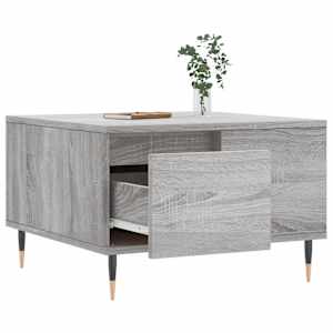 Konferenční stolek šedý sonoma 55x55x36,5 cm kompozitní dřevo - obrázek 4