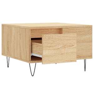Konferenční stolek dub sonoma 55x55x36,5 cm kompozitní dřevo - obrázek 6