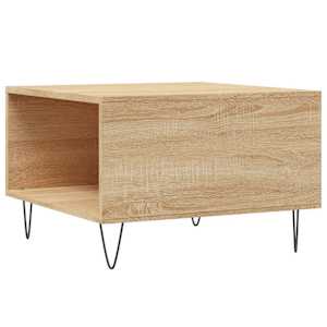 Konferenční stolek dub sonoma 55x55x36,5 cm kompozitní dřevo - obrázek 8