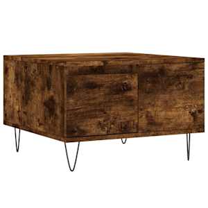 Konferenční stolek kouřový dub 55x55x36,5 cm kompozitní dřevo - obrázek 2