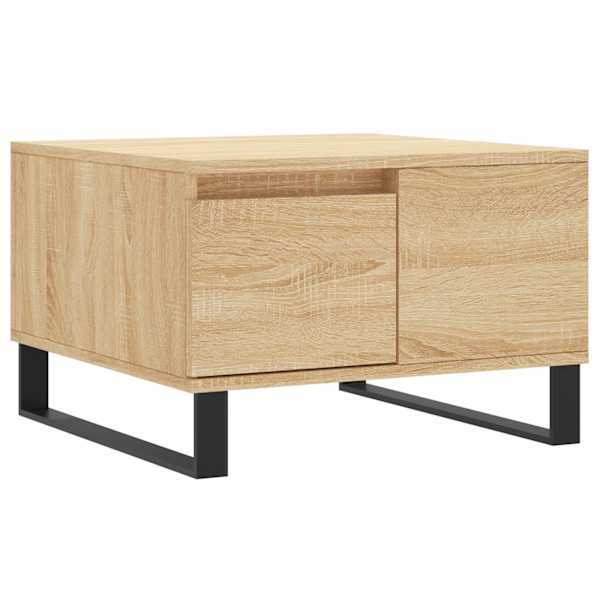 vidaXL kohvilaud, Sonoma tamm, 55x55x36,5 cm, tehispuit