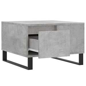 Konferenční stolek betonově šedý 55x55x36,5 cm kompozitní dřevo - obrázek 6