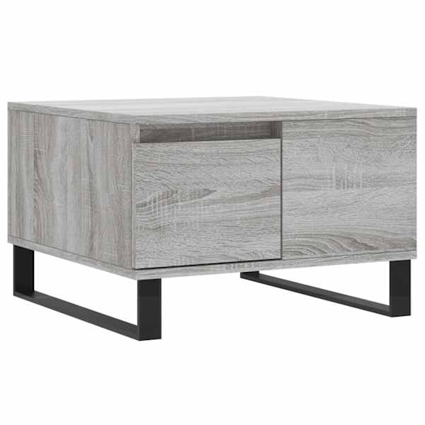 vidaXL kohvilaud, hall Sonoma, 55 x 55 x 36,5 cm, tehispuit