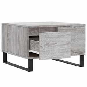 Konferenční stolek šedý sonoma 55x55x36,5 cm kompozitní dřevo - obrázek 6