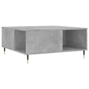Konferenční stolek betonově šedý 80x80x36,5 cm kompozitní dřevo - obrázek 2