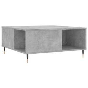 Konferenční stolek betonově šedý 80x80x36,5 cm kompozitní dřevo - obrázek 6