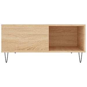 Konferenční stolek dub sonoma 80x80x36,5 cm kompozitní dřevo - obrázek 5