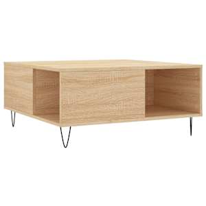 Konferenční stolek dub sonoma 80x80x36,5 cm kompozitní dřevo - obrázek 6