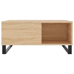 Konferenční stolek dub sonoma 80x80x36,5 cm kompozitní dřevo - obrázek 4