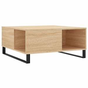 Konferenční stolek dub sonoma 80x80x36,5 cm kompozitní dřevo - obrázek 6
