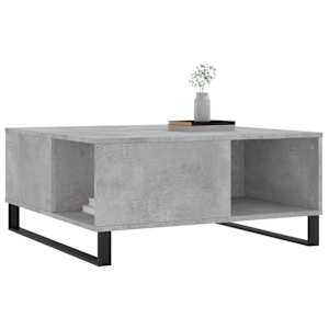 Konferenční stolek betonově šedý 80x80x36,5 cm kompozitní dřevo - obrázek 3