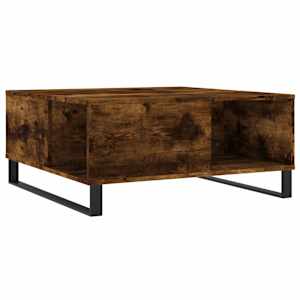 Konferenční stolek kouřový dub 80x80x36,5 cm kompozitní dřevo - obrázek 6