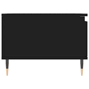 Konferenční stolek černý 90x50x36,5 cm kompozitní dřevo - obrázek 7