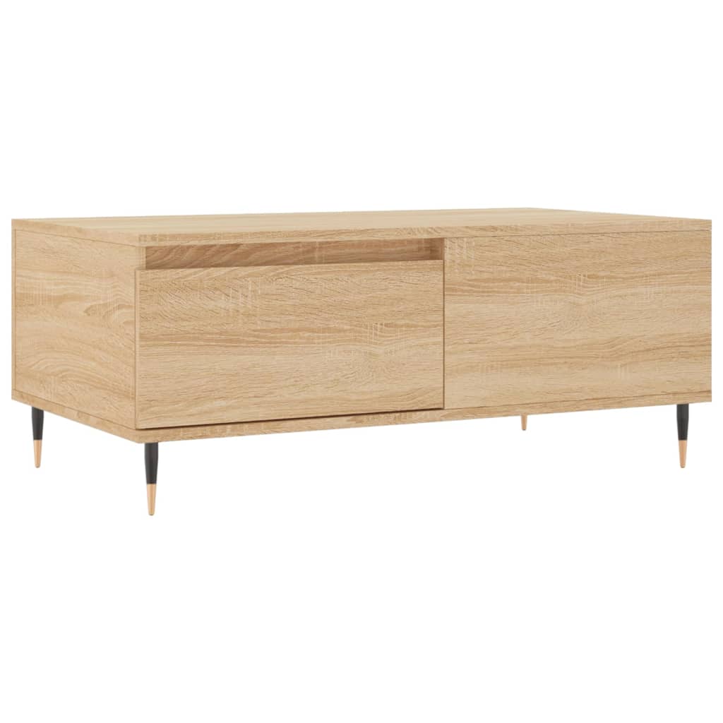 vidaXL Konferenční stolek dub sonoma 90x50x36,5 cm kompozitní dřevo