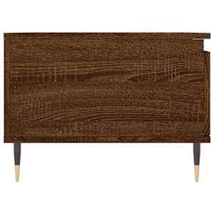 Konferenční stolek hnědý dub 90 x 50 x 36,5 cm kompozitní dřevo - obrázek 7