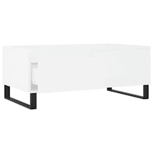 Konferenční stolek bílý 90 x 50 x 36,5 cm kompozitní dřevo - obrázek 6