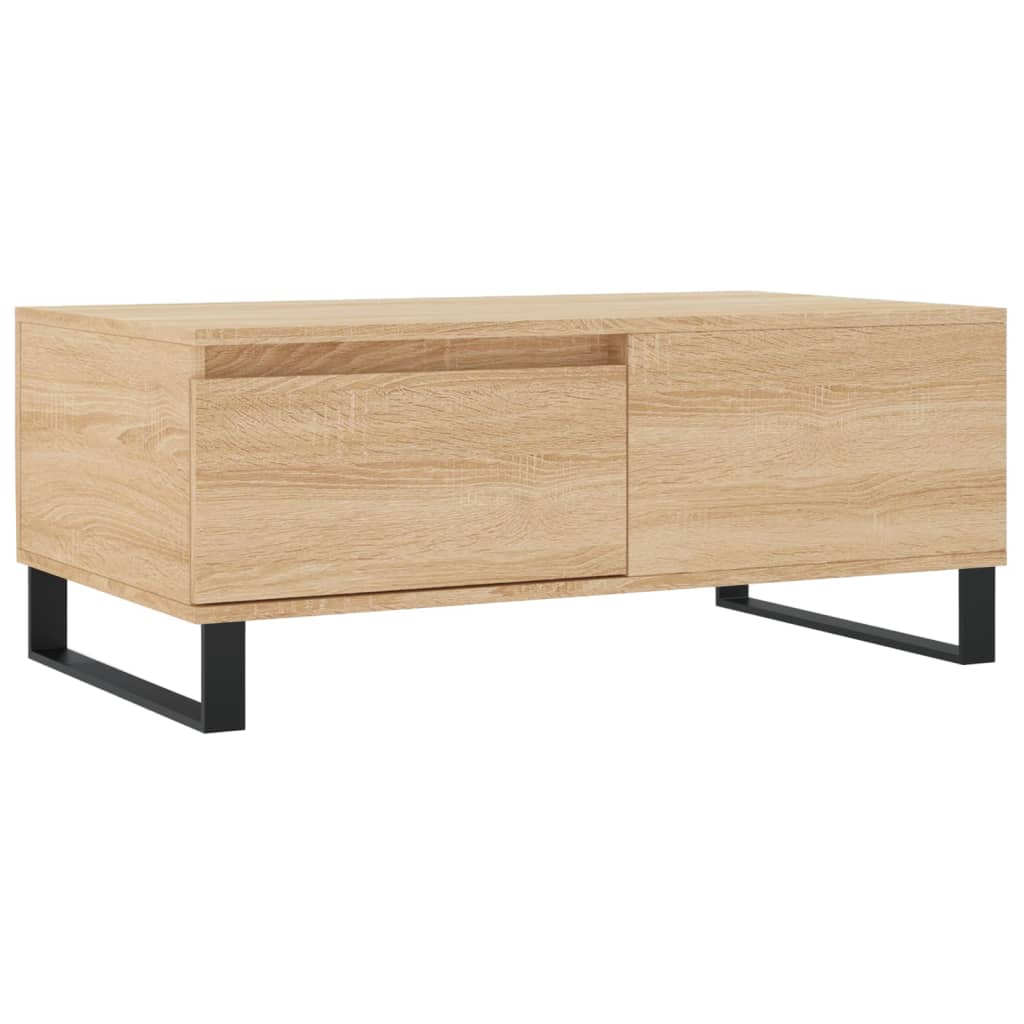 vidaXL Konferenční stolek dub sonoma 90x50x36,5 cm kompozitní dřevo