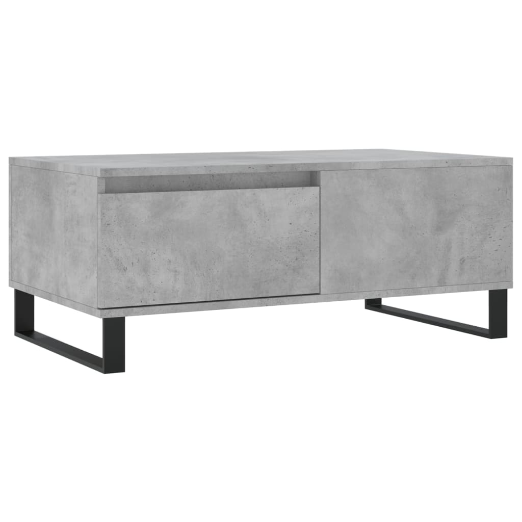 vidaXL Konferenční stolek betonově šedý 90x50x36,5 cm kompozitní dřevo