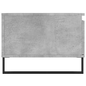 Konferenční stolek betonově šedý 90x50x36,5 cm kompozitní dřevo - obrázek 7