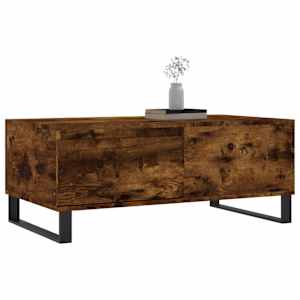 Konferenční stolek kouřový dub 90x50x36,5 cm kompozitní dřevo - obrázek 4