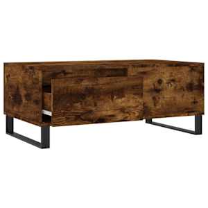Konferenční stolek kouřový dub 90x50x36,5 cm kompozitní dřevo - obrázek 6