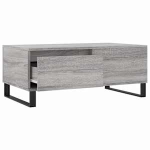 Konferenční stolek šedý sonoma 90x50x36,5 cm kompozitní dřevo - obrázek 6