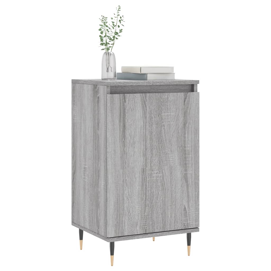 vidaXL Buffet sonoma gris 40x35x70 cm bois d'ingénierie