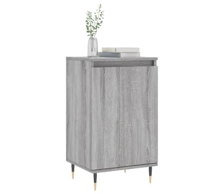 vidaXL Buffet sonoma gris 40x35x70 cm bois d'ingénierie