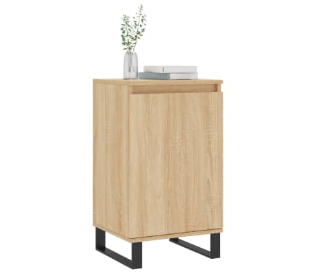 vidaXL Бюфети 2 бр дъб сонома 40x35x70 см инженерно дърво