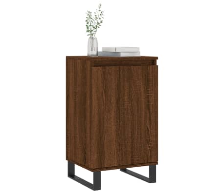 vidaXL Komoda rjavi hrast 40x35x70 cm inženirski les