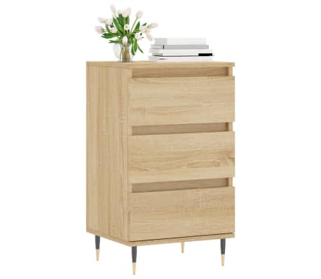 vidaXL Sideboard Sonoma-Eiche 40x35x70 cm Holzwerkstoff