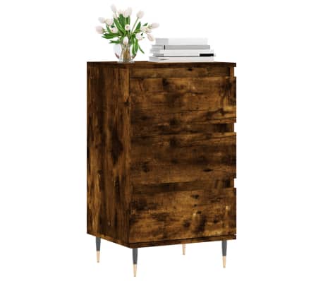 vidaXL Sideboard Räuchereiche 40x35x70 cm Holzwerkstoff