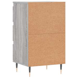 Příborník šedý sonoma 40 x 35 x 70 cm kompozitní dřevo - obrázek 8