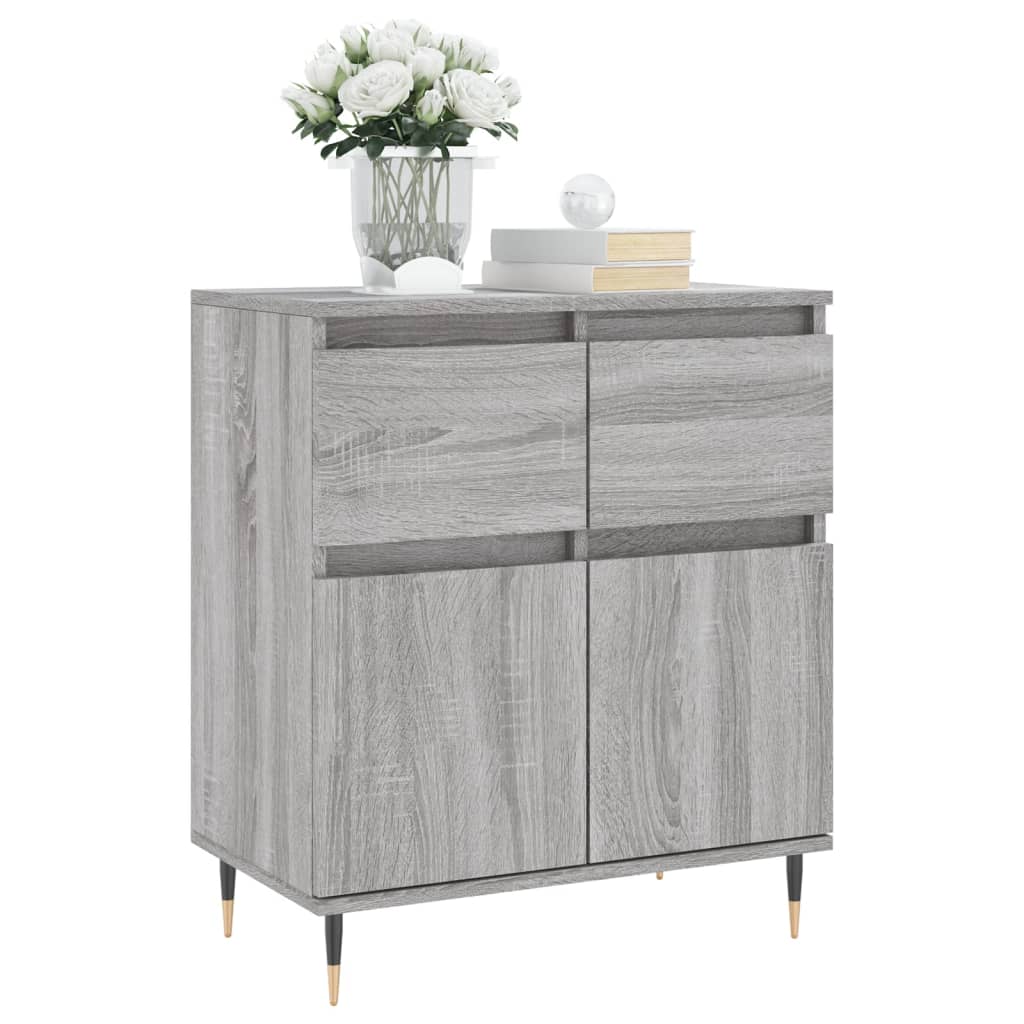 Thumbnail - vidaXL Sideboard Grau Sonoma 60x35x70 cm Holzwerkstoff