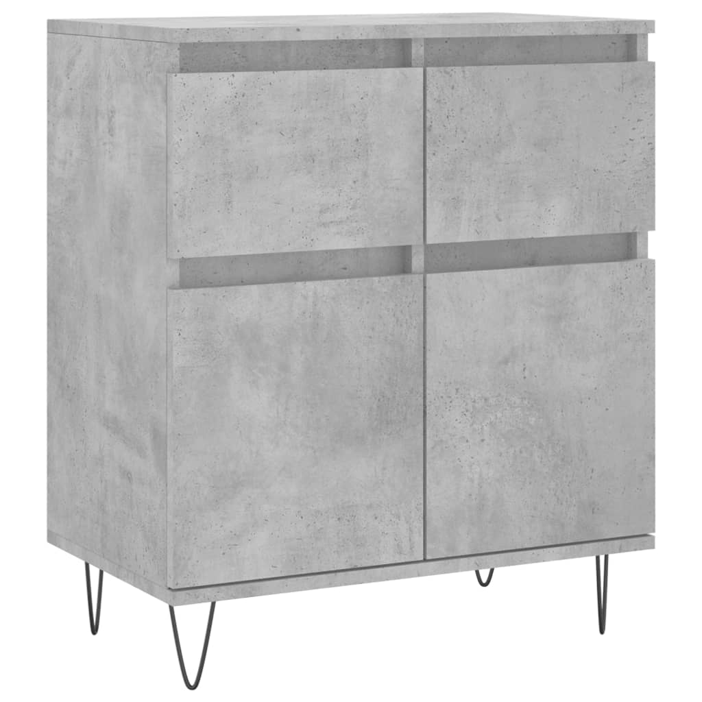 Thumbnail - vidaXL Sideboard Betongrau 60x35x70 cm Holzwerkstoff