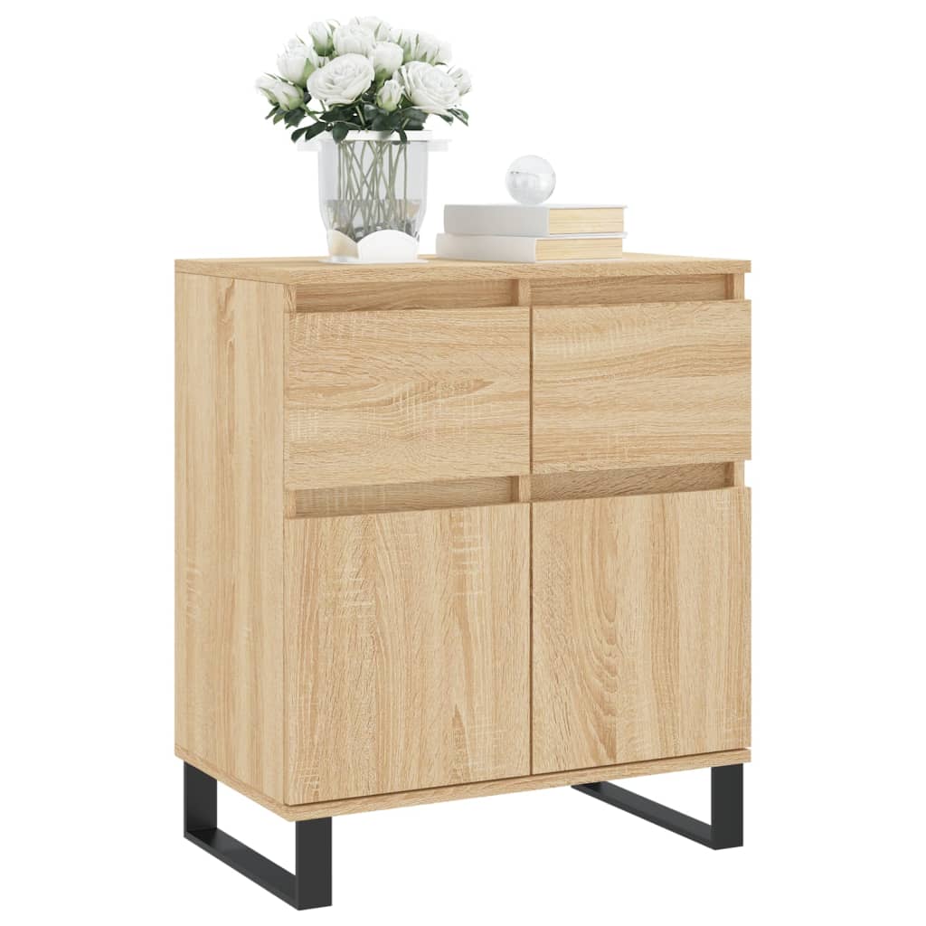 vidaXL Sideboard Sonoma-Eiche 60x35x70 cm Holzwerkstoff