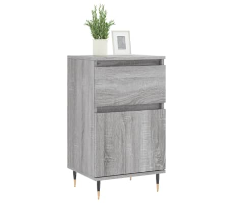 vidaXL Buffet sonoma gris 40x35x70 cm bois d'ingénierie