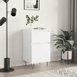 Komoda bela 40x35x70 cm inženirski les