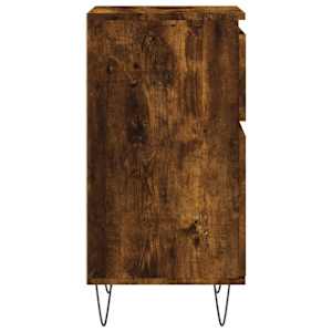 Příborníky 2 ks kouřový dub 40 x 35 x 70 cm kompozitní dřevo - obrázek 8